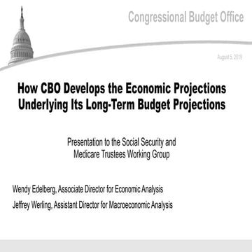 How CBO Develops the Economic Projections Underlying Its Long-Term Budget Pro...