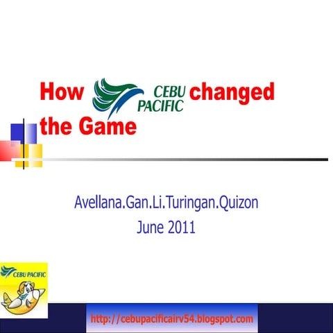 How Cebu Pacific Air Changed the Game