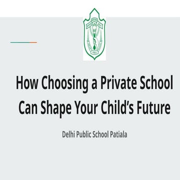 Key Benefits of Private School Education | PDF