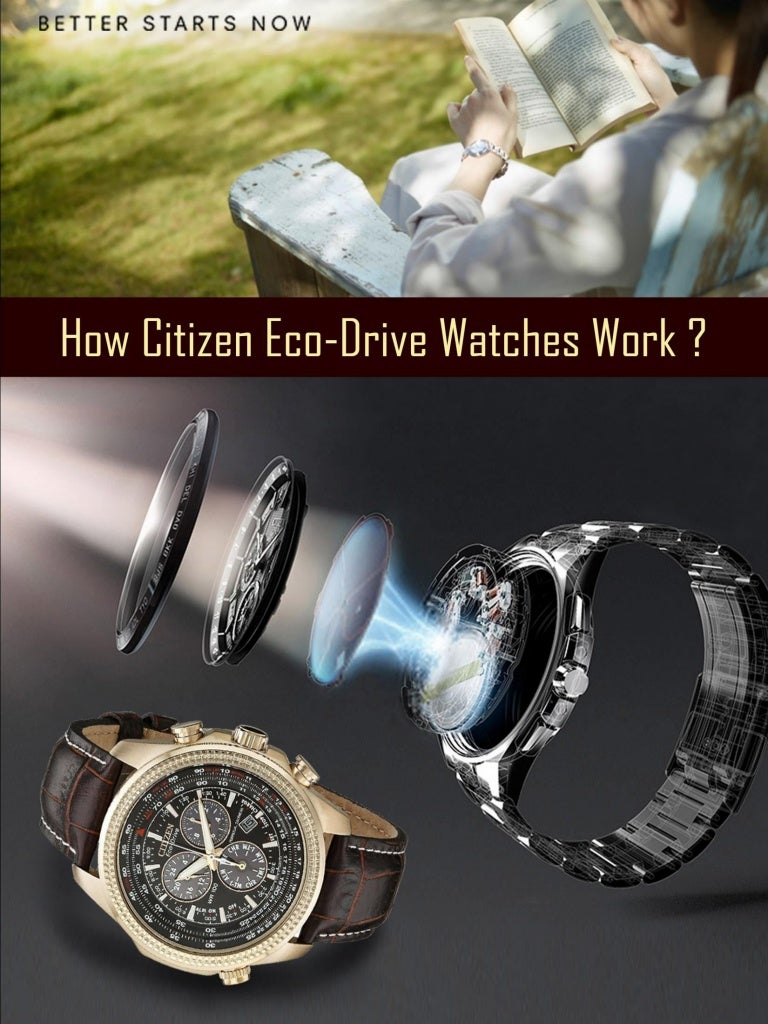 How Citizen EcoDrive Watches Work?