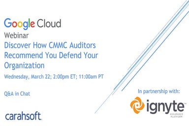 How CMMC Auditors Recommend You Defend Your Organization - Completed March, 2...