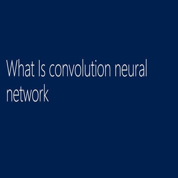 How the convolutional neural network works behind the hood.