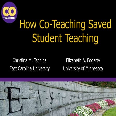 How Co-Teaching Saved Student Teaching