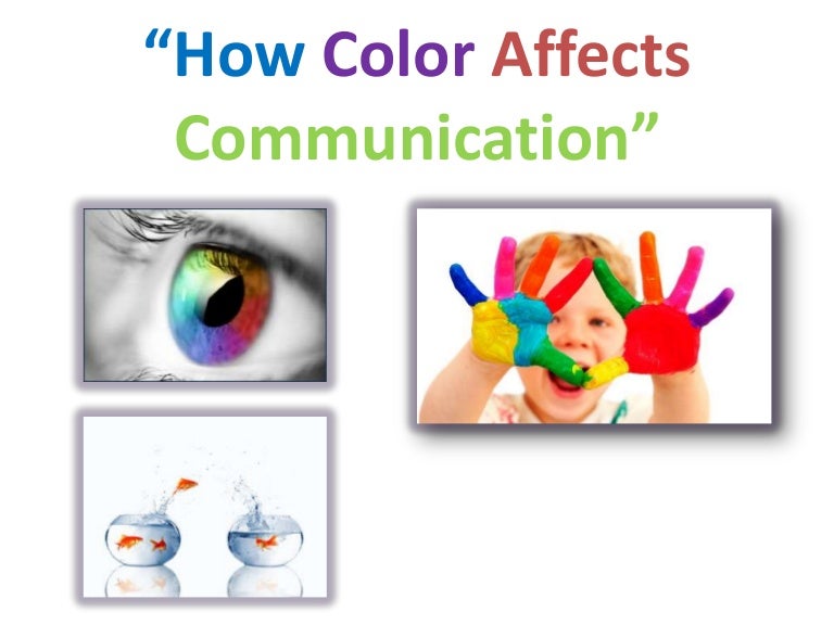 How color affects communication