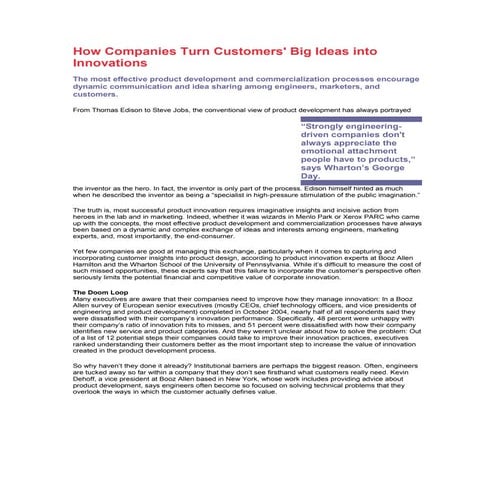 How companies turn customers