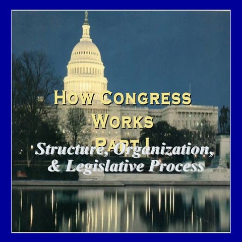 How congress works 1