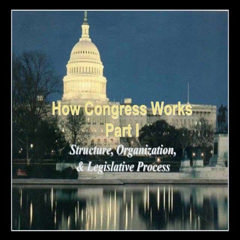 How Congress Works