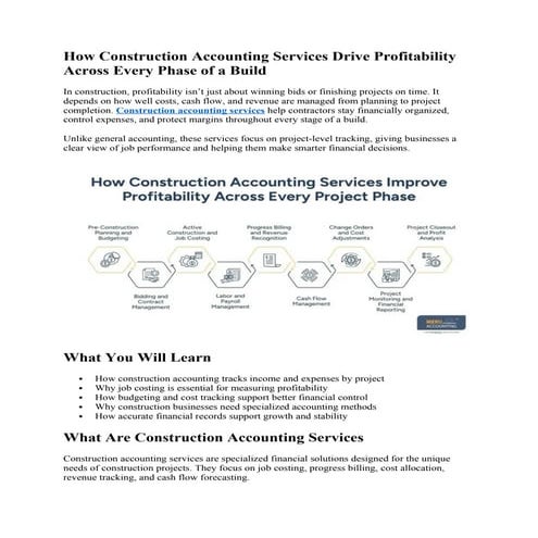 How Construction Accounting Services Drive Profitability Across Every ...