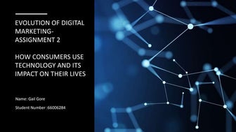 How consumers use technology and its impact on their lives