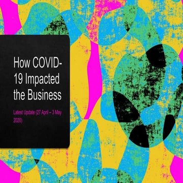 How covid 19 impacted the business