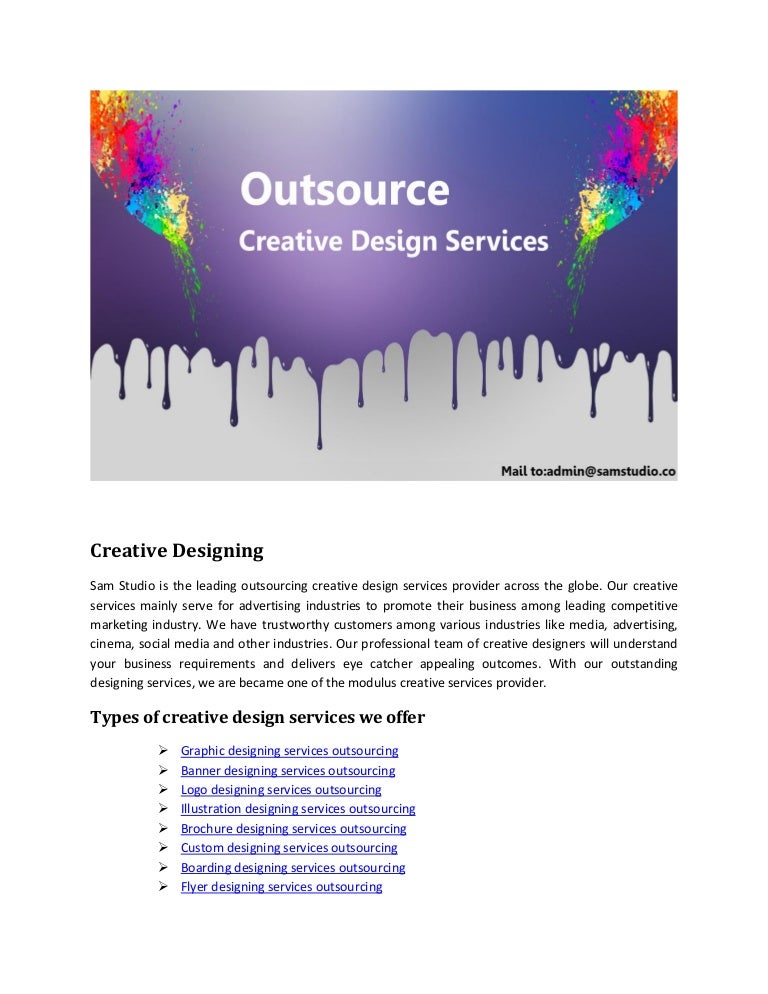 How Creative Design Services Support Media Industry Outsource Creativ