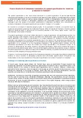 How critical is the vietnamese translation of a patent specification for inve...