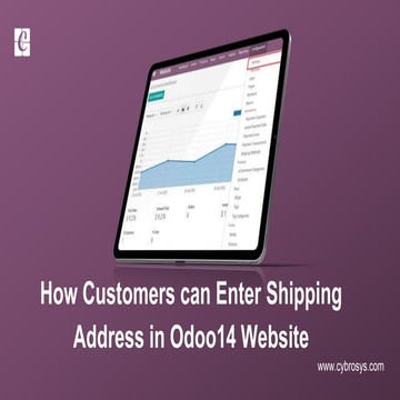 How Customers can Enter Shipping Address in Odoo 14 Website?