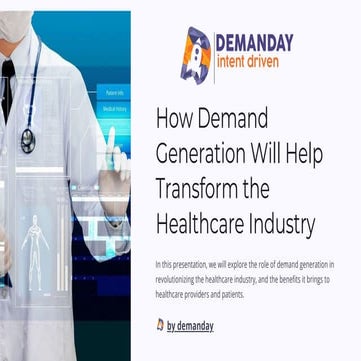 How Demand Generation Will Help Transform the Healthcare Industry.pdf