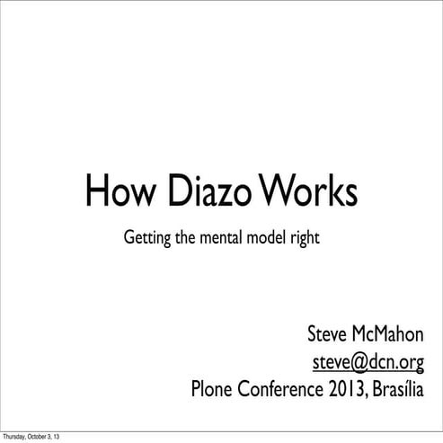 How diazo works