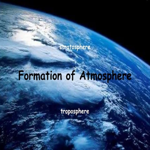 How did Atmosphere Form