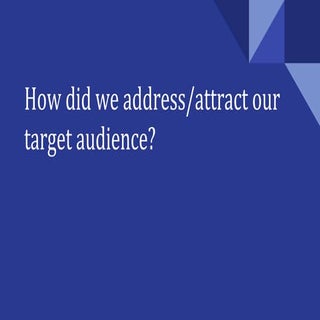 Howdidweaddressattarctourtargetaudi...