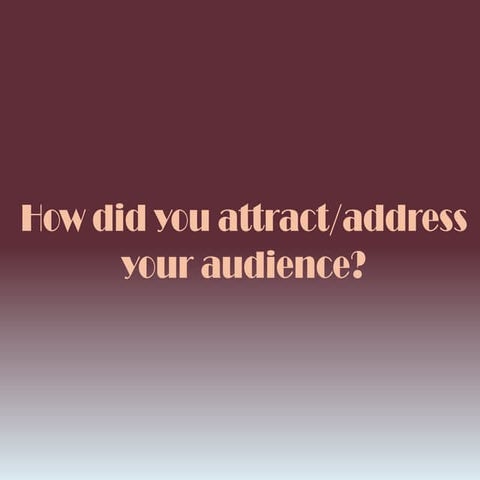 Attracting and Adressing