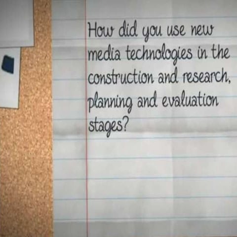 How did you use media technology in the construction and research
