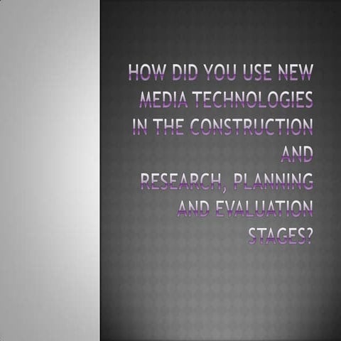 Evaluation of Finished Production - Question 2