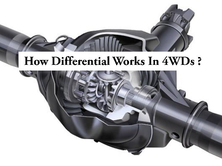 How Differential Works In 4WDs