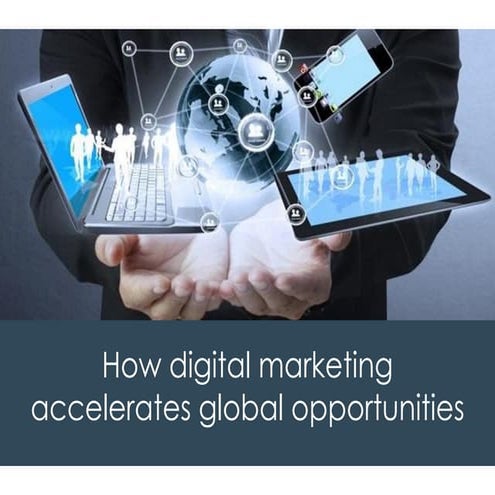 How digital marketing accelerates international move