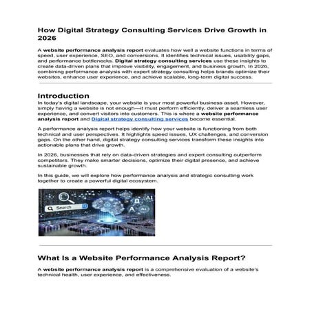 Competitive Analysis in Digital Marketing | PPTX