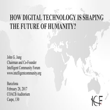 How digital technology is shaping the future of humanity | PPTX