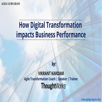 Agile Gurugram Conference 2020 | How digital transformation impacts business ...