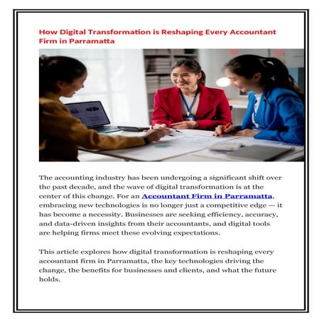 How Digital Transformation is Reshaping Every Accountant Firm in ...