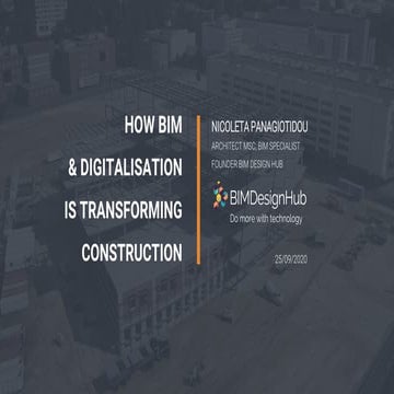 How digitization & BIM is transforming construction