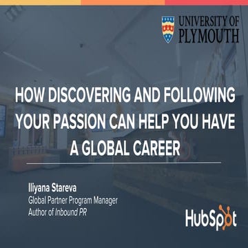 How Discovering & Following Your Passion Can Help You Have a Global Career - ...