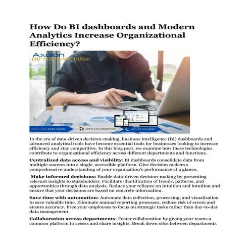 How Do BI dashboards and Modern Analytics Increase Organizational Efficiency.pdf