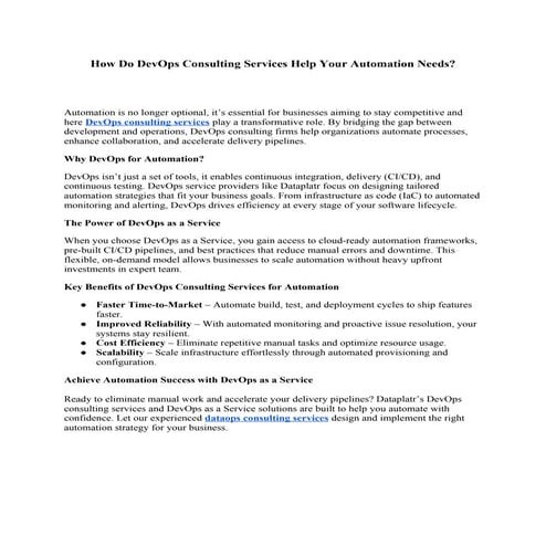 How Do DevOps Consulting Services Help Your Automation Needs_ (1).docx