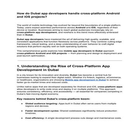 How do Dubai app developers handle cross-platform Android and iOS projects_.pdf