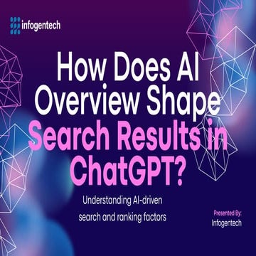 How AI Overview Shapes Search Results in ChatGPT | PDF