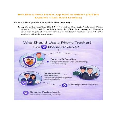 How Does a Phone Tracker App Work on iPhone.pdf