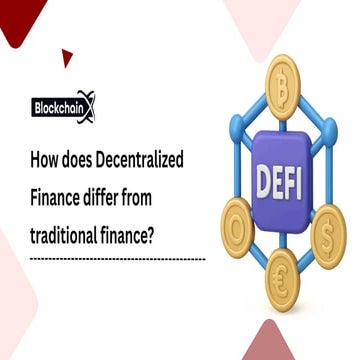 How does Decentralized Finance differ from traditional finance