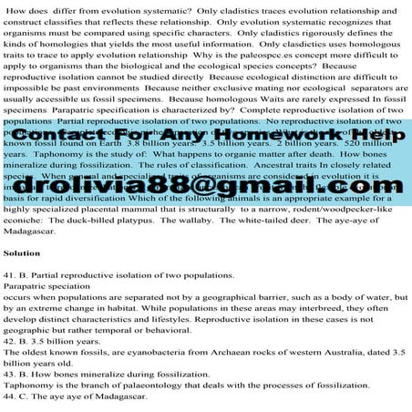 How does  differ from evolution systematic  Only cladistics traces e.pdf