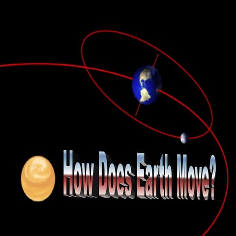 How does earth move