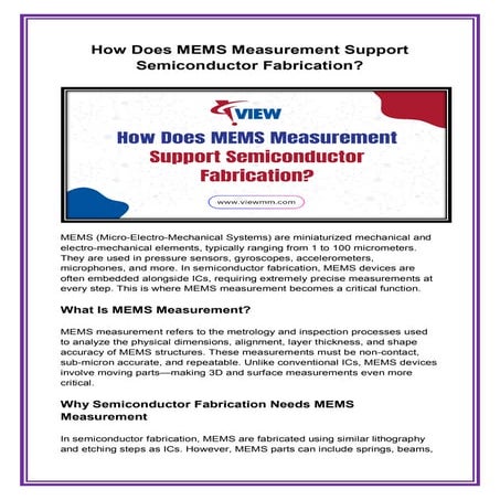 How Does MEMS Measurement Support Semiconductor Fabrication.pdf