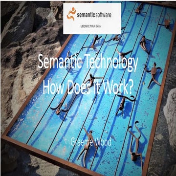 How does semantic technology work? 
