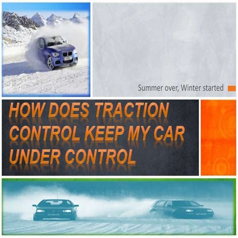How Does Traction Control Keep My Car Under Control