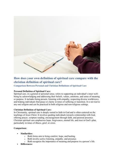 Spirituality in nursing | PPT | Holistic Health | Alternative Medicine