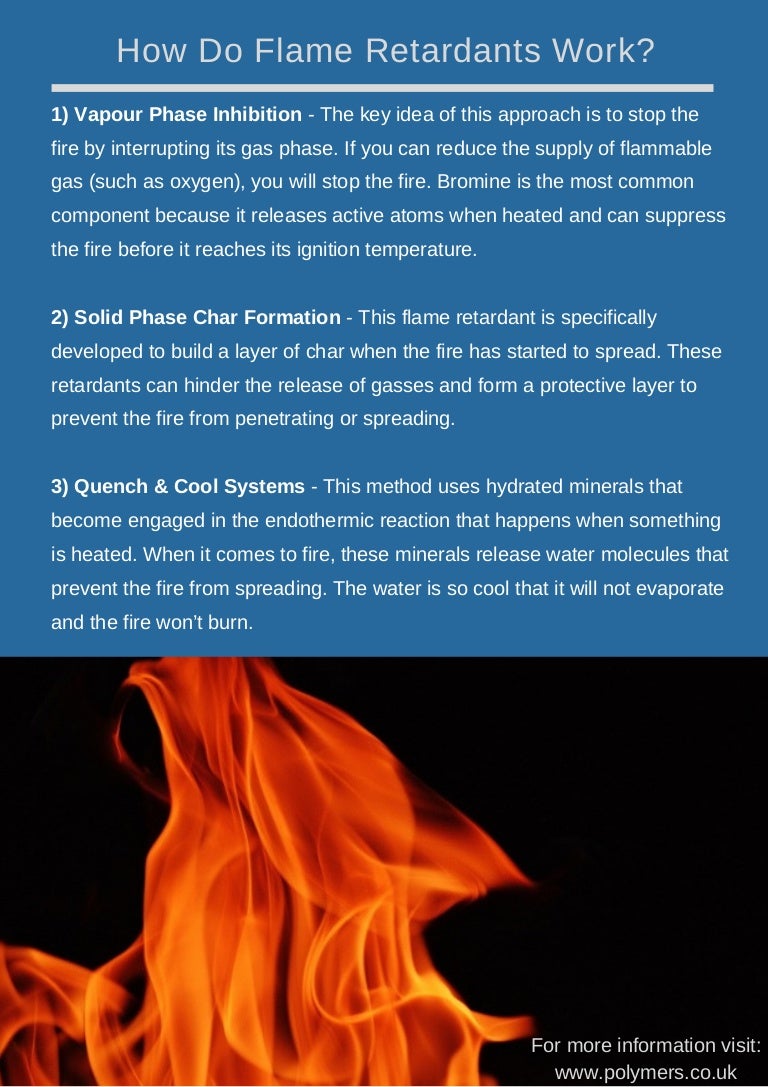 How Do Flame Retardants Work?