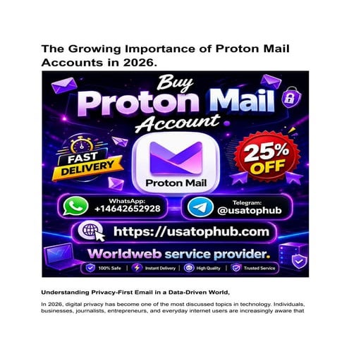 o Get a ProtonMail Account and Protect Your Online Life!.docx