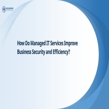 Benefits of Managed Security Services | PDF