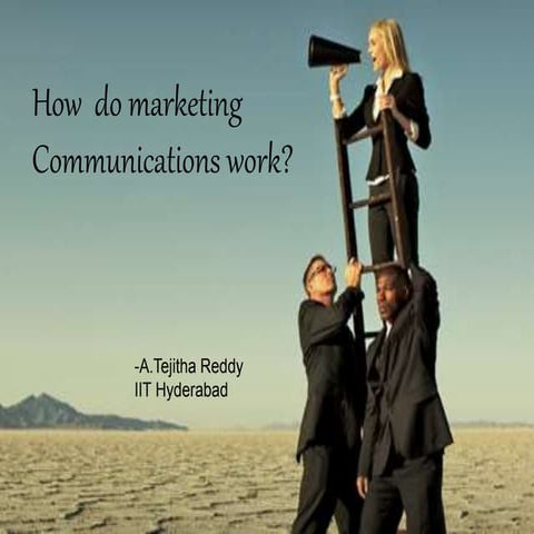 How do marketing communications work