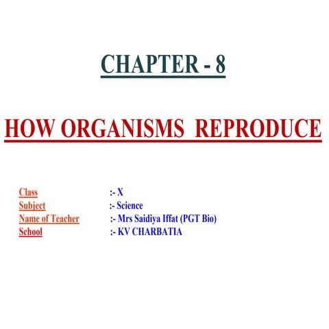 How do organisms reproduce.ppt