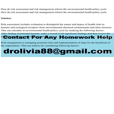How do risk assessment and risk management inform the environmenta.pdf